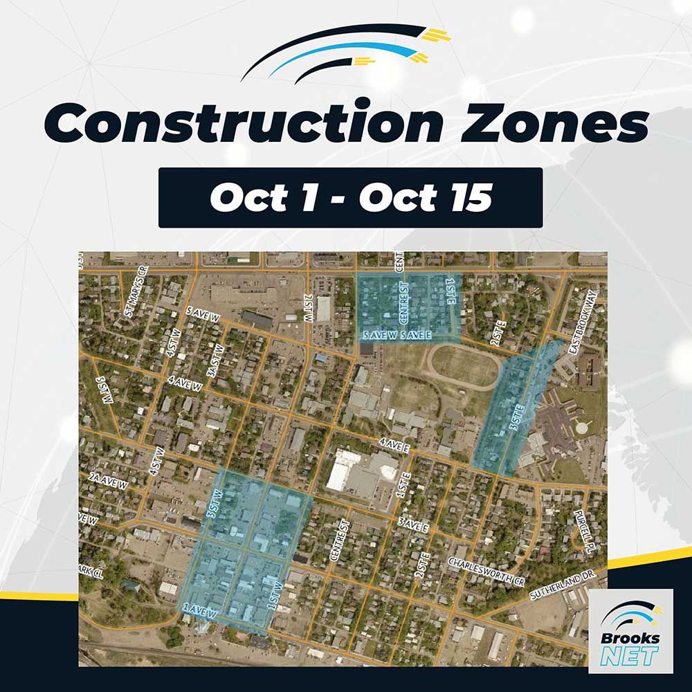 Construction Zones - Oct 1 - Oct 15